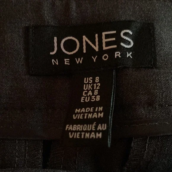 Jones New York Gray Dress Pants - Picture 2 of 7